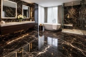 marble bathroom polish finish